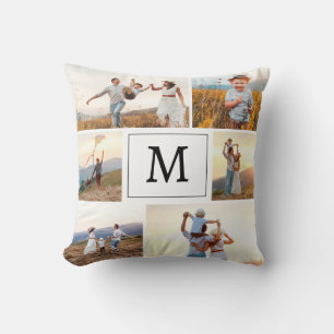 Coussin Collage Photo Moderne