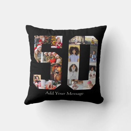 Coussin Collage photo numéro 50 (Verso)