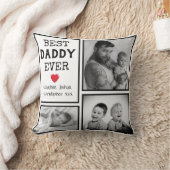 Coussin Collage photo | Personnalisé (Couverture)