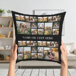 Coussin Collage photo personnalisé<br><div class="desc">Créez votre propre oreiller photo personnalisé</div>