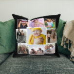 Coussin Collage photo personnalisé 9<br><div class="desc">Faites une personnalisation neuf Photo lancer oreillers de Ricaso - ajoutez vos propres photos ou votre art</div>