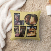 Coussin Collage photo personnalisé AMOUR |  Saint-Valentin (Couverture)
