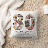 Coussin Collage photo personnalisé numéro 80 moderne avec  (Couverture)