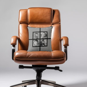 Coussin Collage photo sophistiqué Fête des mères