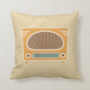 Coussin Collecteur vintage de radio de tube