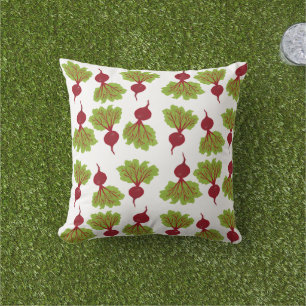 Coussin Collection Betterave Blanche Fraîche