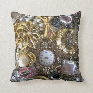 Coussin collection bling bling de bijoux