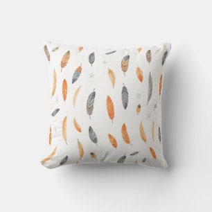 Coussin Collection Bohème Tendance Luxe Plumes