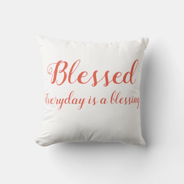 Coussin Collection de cadeaux de foi (Recto)