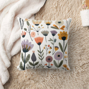 Coussin Collection de fleurs vectorielles