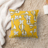 Coussin Collection de jouets Enfants Trim Jaune (Couverture)
