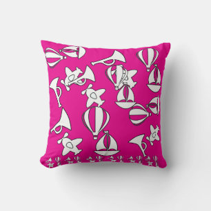 Coussin Collection de jouets Enfants Trim Magenta
