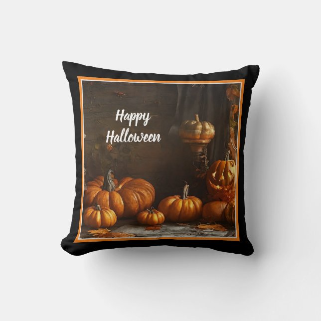 Coussin Collection de la maison Old Happy Halloween (Recto)