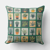 Coussin Collection de plantes (Recto)
