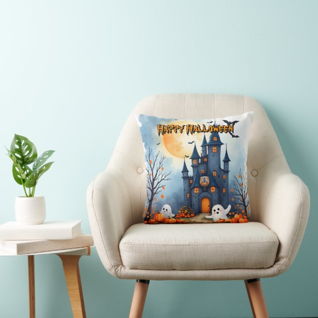 Coussin Collection Halloween Mignonne et Tendance Épouvant (Chaise)
