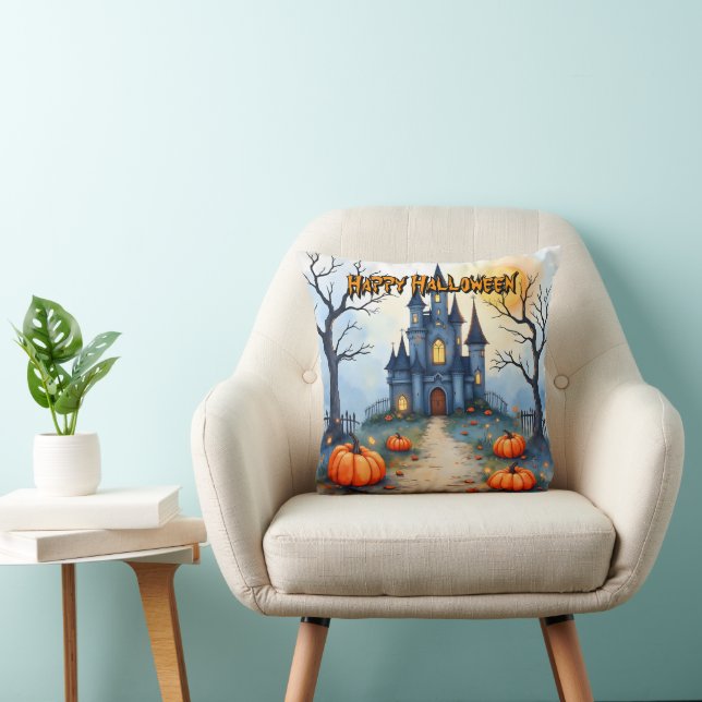 Coussin Collection Halloween Tendance Mignonne Épouvantabl (Chaise)