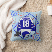 Coussin Collection Kids Ice Hockey Bedroe et En Suite (Couverture)