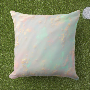 Coussin Collection Luxueuse Tendance Rose Pâle Menthe Or