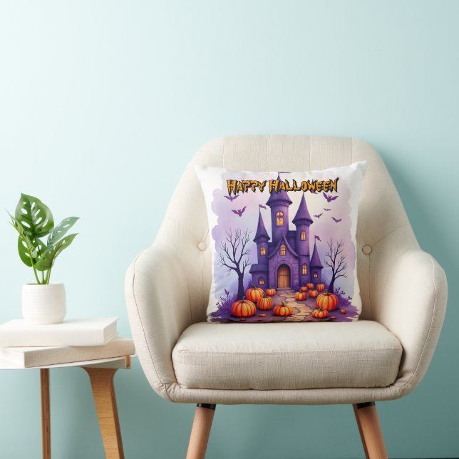 Coussin Collection Moderne Halloween Épouvantable Mignonne (Chaise)