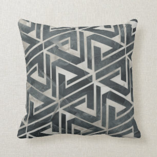 Coussin Collection neutre de tuile - géométrique