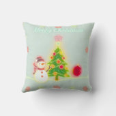 Coussin Collection Noël Neon tendance Vacances (Verso)