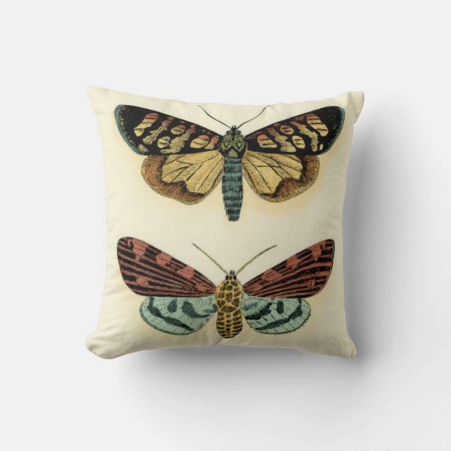Coussin Collection Papillons par Chariklia Zarris (Recto)