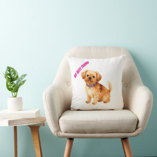 Coussin Collection Personnalisée de Toilettage de Luxe pou