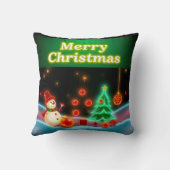 Coussin Collection populaire Noël Neon Holiday (Verso)