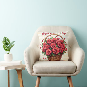 Coussin Collection Tendance Luxe Fleurie Amour Beau