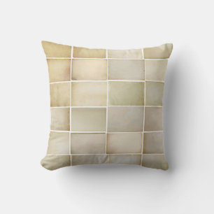 Coussin Collection vintage : vieux jeu de papier.