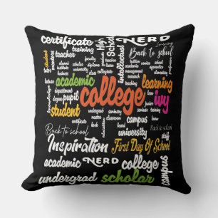 Coussin College Education Word Cloud motifs