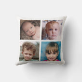 Coussin Coller ajouter vos propres photos personnalisées b (Verso)