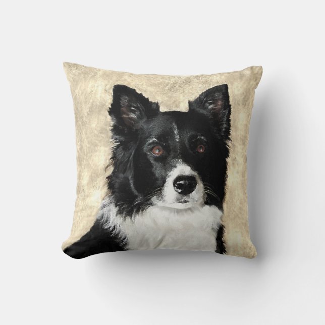 Coussin Collies de la frontière Rock!Coussin (Recto)