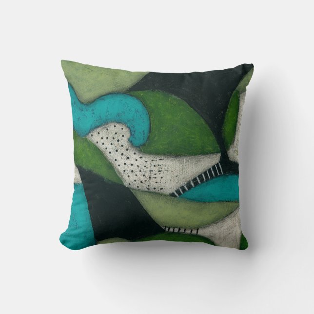 Coussin Collines Et Dales Jettent L'Oreiller (Recto)