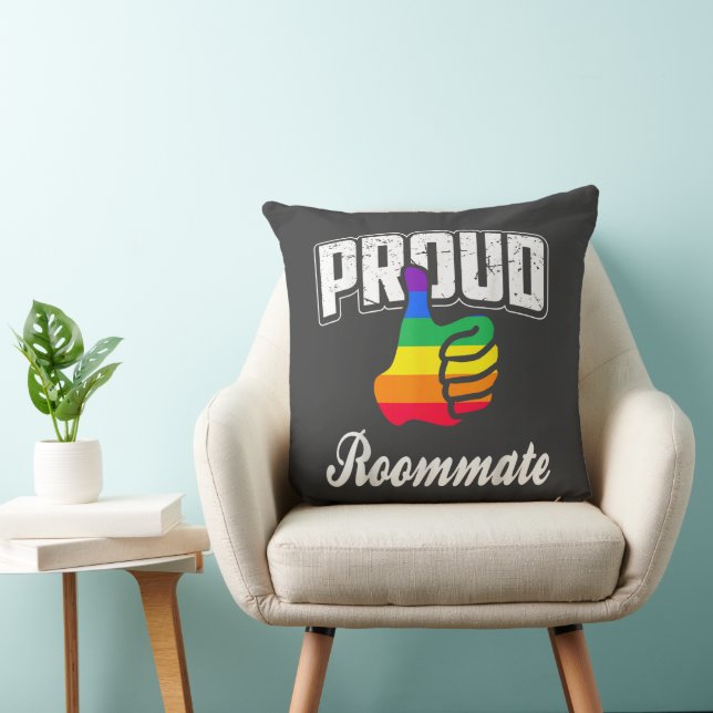 Coussin  Colocataire Gay Pride (Chaise)