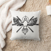 Coussin Colombe du Saint-Esprit Confirmation Religieuse et (Couverture)