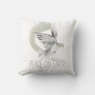 Coussin Colombe Ferme Paix sur Terre