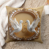 Coussin Colombes de mariage (Couverture)