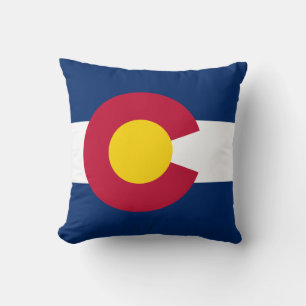 Coussin Colorado : Le drapeau américain du centenaire