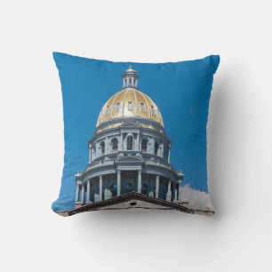 Coussin Colorado State Capitol Dome et Portico Thailler Pi