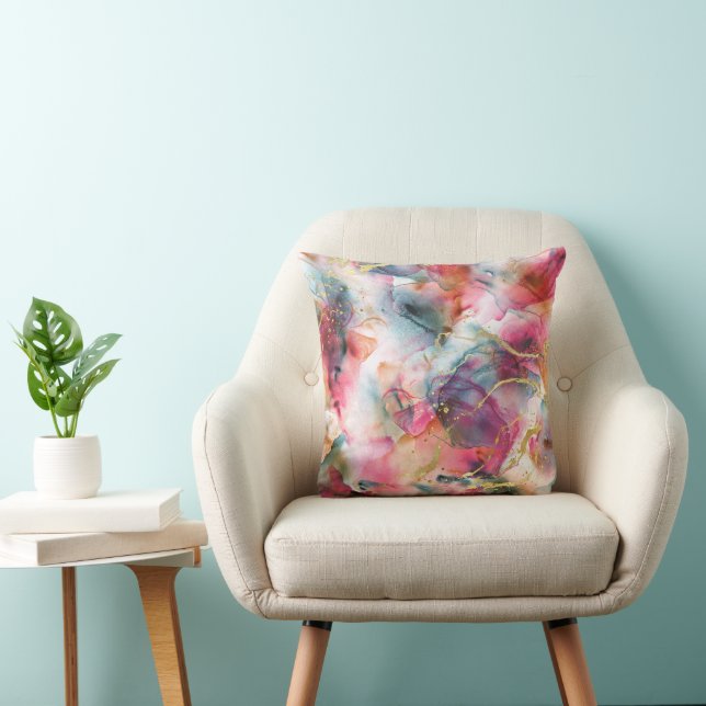 Coussin coloré (Chaise)