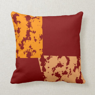 Coussin coloré vintage d'art de bruit de Vera