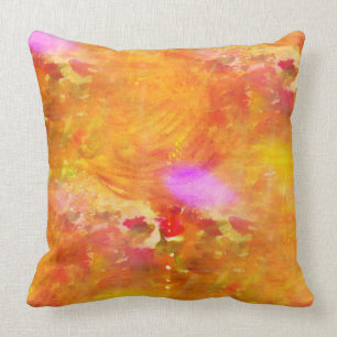 Coussin colorez le jaune sans couture d'arrière - plan