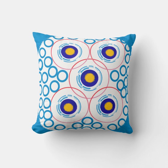 Coussin colorful design pillows (Recto)