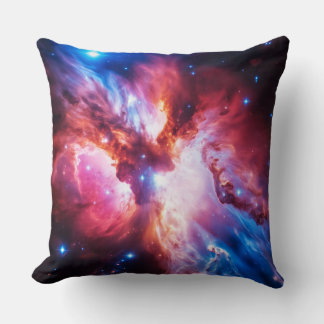 Coussin Colorful Nebula Galaxy Space Stars Cosmic Universe