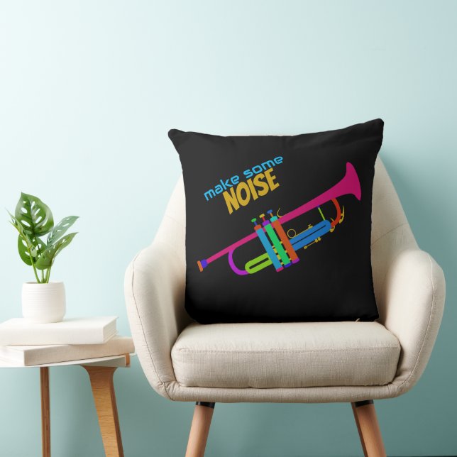 Coussin Colorful trumpet (Chaise)