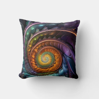 Coussin colorl fractal - a