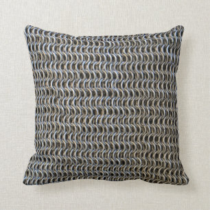 Coussin combattant médiéval de chevalier d'armure de cotte