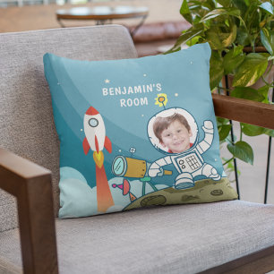 Coussin Combinaison d'astronaute spatiale personnalisée po