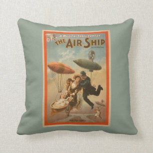Coussin Comédie de farce musicale, le théâtre 2 de bate